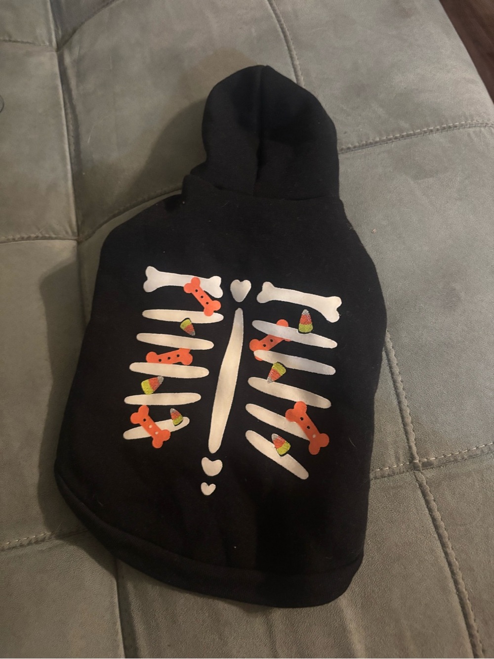 Dog skeleton costume